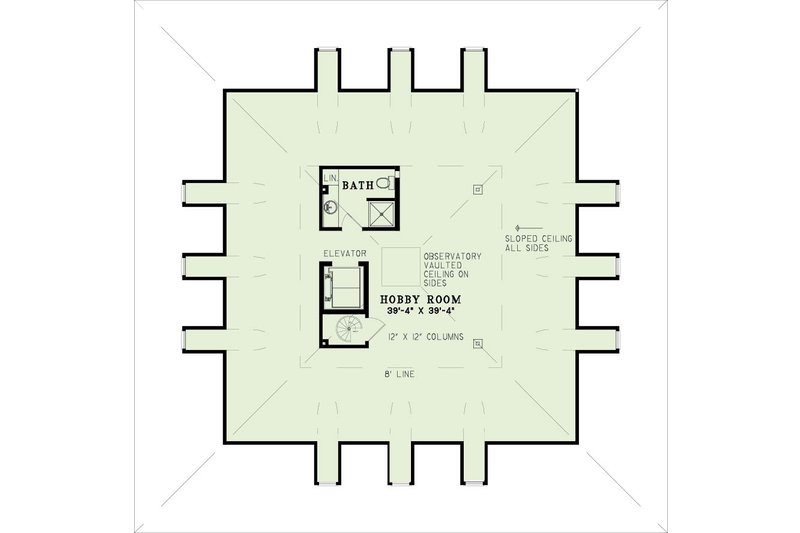 House Plan Design - Floor Plan - Other Floor for Southern House Plan #17-3233 - 3 bed, 3.5 bath