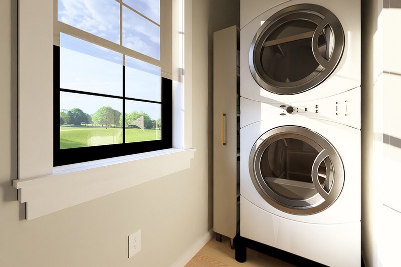 Home Plan - Interior - Laundry 1 for Farmhouse House Plan #126-304, 1 bath