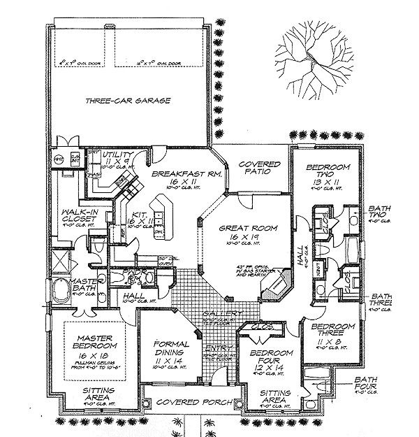 House Design - Cottage Floor Plan - Main Floor Plan #310-702