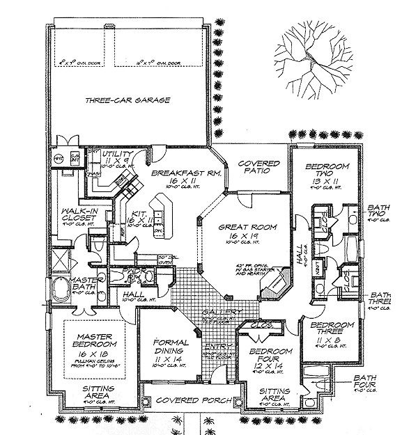 Cottage Floor Plan - Main Floor Plan #310-702