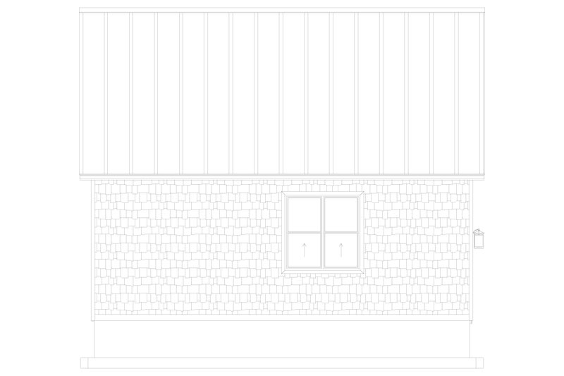 House Design - Exterior - Other Elevation 2 for Bungalow House Plan #1060-351, 0.5 bath