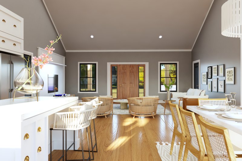 House Design - Interior - Family Room 4 for Farmhouse House Plan #1064-366 - 3 bed, 2.5 bath