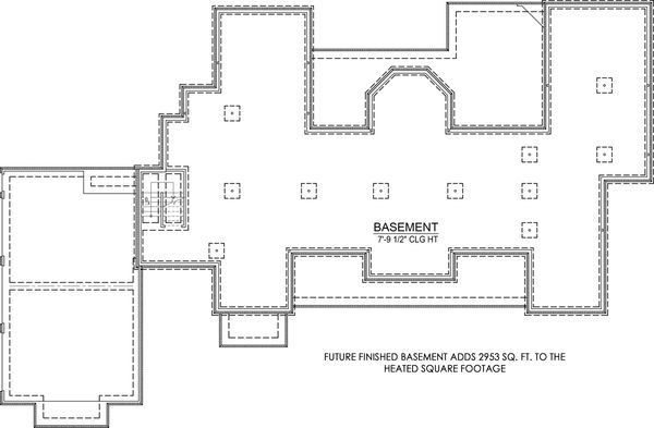 Home Plan - Optional Basement