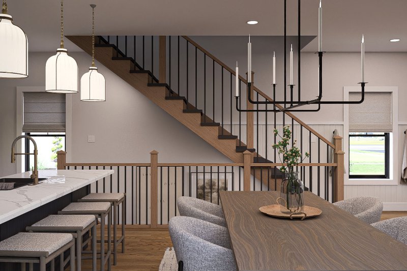 Architectural House Design - Interior - Other for Farmhouse House Plan #455-730 - 3 bed, 2.5 bath