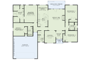 Country Style House Plan - 3 Beds 2 Baths 2146 Sq/Ft Plan #17-3304 