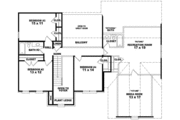 European Style House Plan - 4 Beds 3.5 Baths 2591 Sq/Ft Plan #81-910 