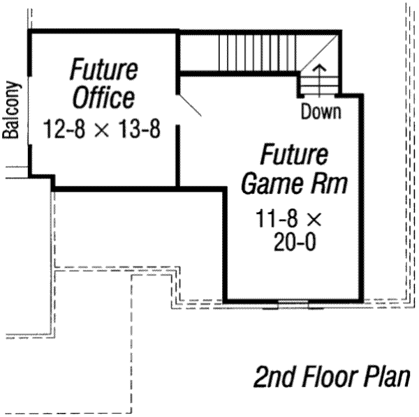 Southern Floor Plan - Other Floor Plan #329-129