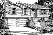 Traditional Style House Plan - 3 Beds 2 Baths 1183 Sq/Ft Plan #92-501 