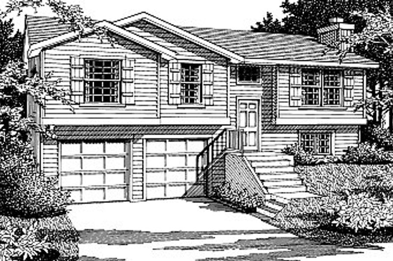 House Design - Traditional Exterior - Front Elevation Plan #92-501