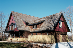 Contemporary Exterior - Front Elevation Plan #573-2