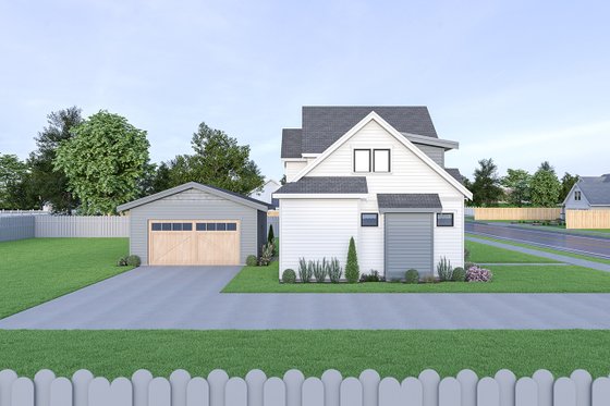 Exterior - Other Elevation for Farmhouse House Plan #1070-40 - 3 bed, 2.5 bath