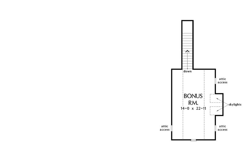 Home Plan - Floor Plan - Upper Floor for European House Plan #929-1021 - 4 bed, 3 bath