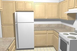 Interior - Other 1 for Cottage House Plan #44-114 - 2 bed, 1 bath