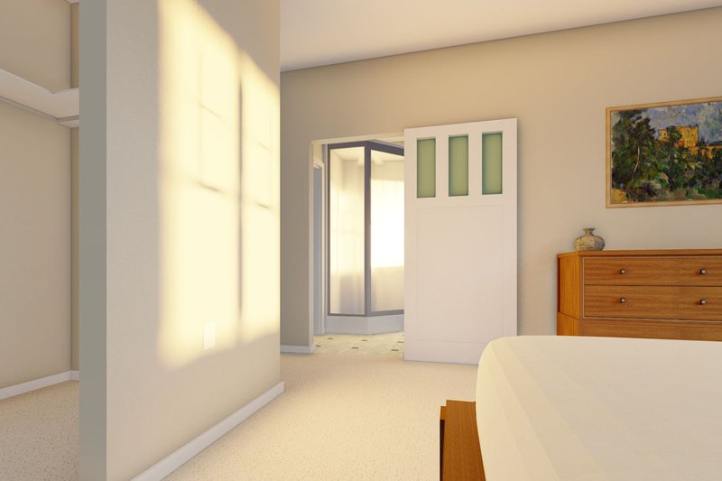 Dream House Plan - Interior - Master Bedroom for Farmhouse House Plan #126-241 - 4 bed, 3 bath