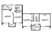 Modern Style House Plan - 2 Beds 1 Baths 2469 Sq/Ft Plan #303-133 