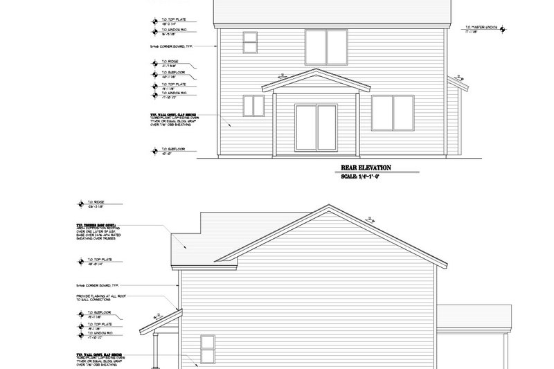 House Design - Exterior - Other Elevation 1 for Craftsman House Plan #53-752 - 3 bed, 2.5 bath