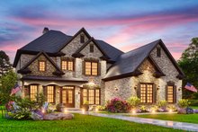 Traditional Style House Plan - 5 Beds 4 Baths 3338 Sq/Ft Plan #54-450 ...