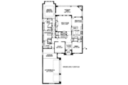 European Style House Plan - 3 Beds 3.5 Baths 4254 Sq/Ft Plan #141-230 