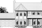 Traditional Style House Plan - 4 Beds 2.5 Baths 2007 Sq/Ft Plan #3-163 