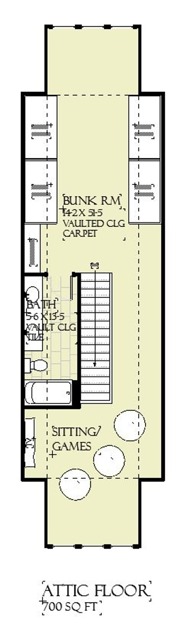 Beach Floor Plan - Other Floor Plan #901-160