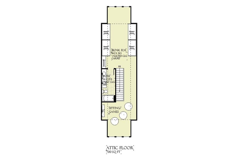 Dream House Plan - Floor Plan - Other Floor for Beach House Plan #901-160 - 5 bed, 4 bath