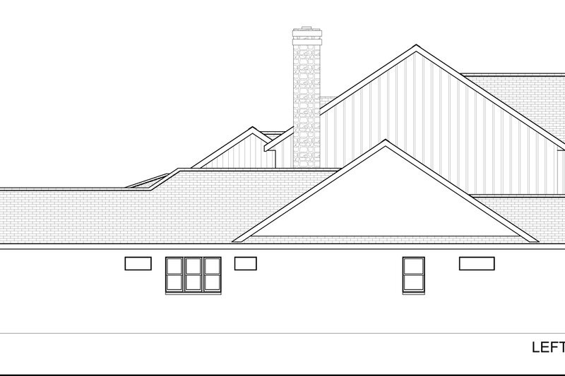 House Blueprint - Exterior - Other Elevation for Traditional House Plan #1058-225 - 4 bed, 5 bath