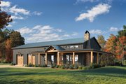 Barndominium Style House Plan - 3 Beds 2 Baths 1702 Sq/Ft Plan #1074-116 