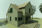 Cottage Style House Plan - 3 Beds 2.5 Baths 2796 Sq/Ft Plan #925-3 