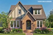 Tudor Style House Plan - 5 Beds 3 Baths 2930 Sq/Ft Plan #461-101 