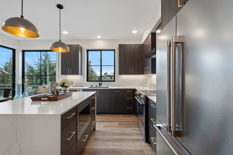 Architectural House Design - Interior - Kitchen 3 for Contemporary House Plan #1070-244 - 3 bed, 2.5 bath