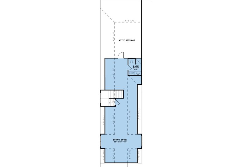 Dream House Plan - Floor Plan - Upper Floor for Craftsman House Plan #923-364 - 3 bed, 3.5 bath