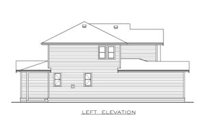 Exterior - Other Elevation 1 for Farmhouse House Plan #1100-50 - 3 bed, 2.5 bath