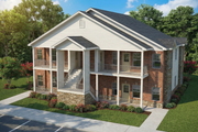 Traditional Style House Plan - 3 Beds 2 Baths 5032 Sq/Ft Plan #17-443 Exterior 