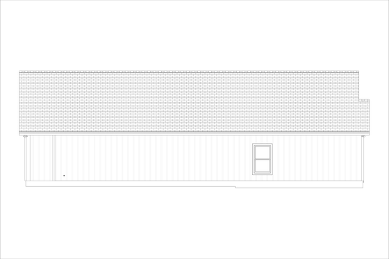 Exterior - Other Elevation 1 for Farmhouse House Plan #1127-11 - 3 bed, 2 bath