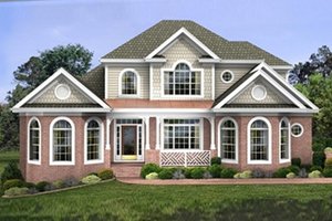Traditional Exterior - Front Elevation Plan #56-540