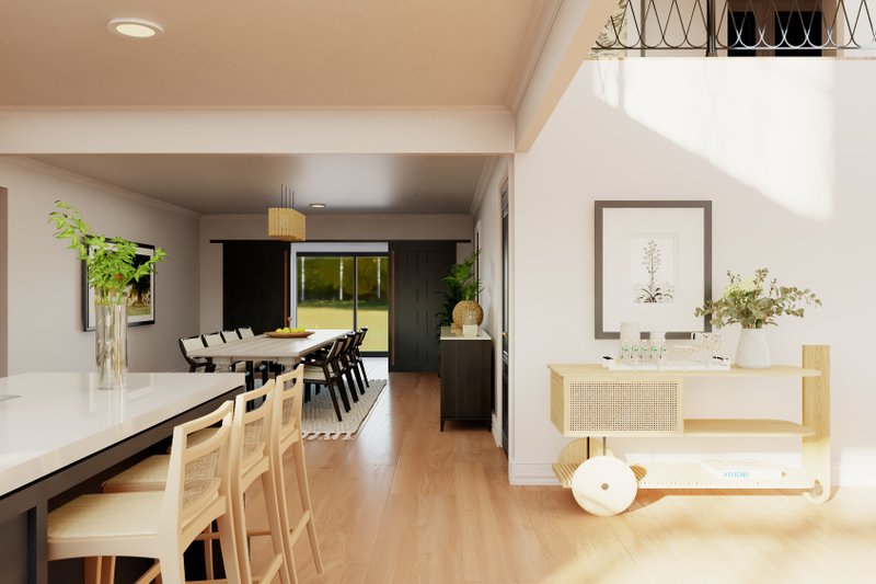 Architectural House Design - Interior - Kitchen for Country House Plan #1064-237 - 4 bed, 3 bath