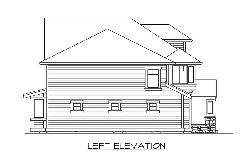 Traditional Style House Plan - 4 Beds 2.5 Baths 2980 Sq/Ft Plan #132 ...