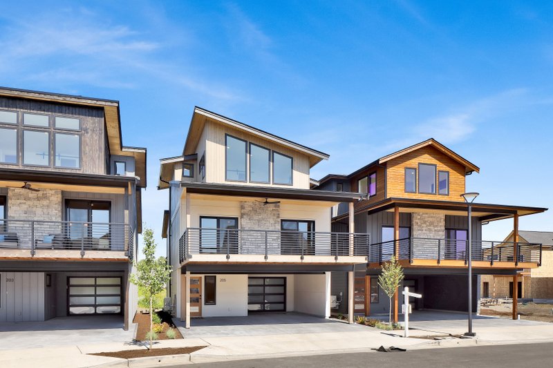 House Plan Design - Exterior - Other Elevation 1 for Contemporary House Plan #1070-235 - 3 bed, 2 bath