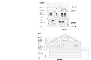 Exterior - Other Elevation for Craftsman House Plan #53-705 - 4 bed, 2.5 bath