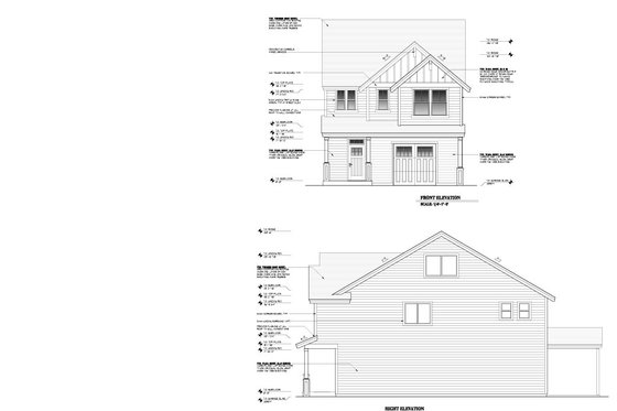 Exterior - Other Elevation for Craftsman House Plan #53-705 - 4 bed, 2.5 bath