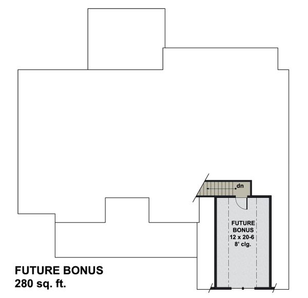 House Blueprint - Farmhouse Floor Plan - Upper Floor Plan #51-1169