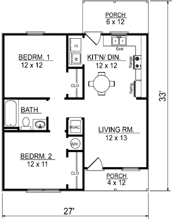 Dream House Plan - Ranch Floor Plan - Main Floor Plan #14-237