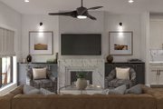 Modern Style House Plan - 4 Beds 4.5 Baths 2770 Sq/Ft Plan #455-425 