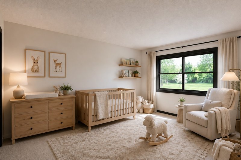 House Blueprint - Interior - Bedroom 1 for Barndominium House Plan #1064-492 - 4 bed, 3.5 bath