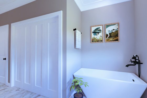 Interior - Bathroom 1 for Farmhouse House Plan #44-233 - 2 bed, 1 bath