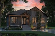 Bungalow Style House Plan - 3 Beds 1 Baths 1178 Sq/Ft Plan #23-2830 