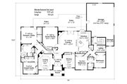 Mediterranean Style House Plan - 4 Beds 3 Baths 3032 Sq/Ft Plan #124-277 