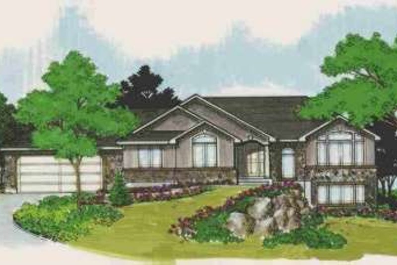 Traditional Style House Plan - 5 Beds 3 Baths 3403 Sq/Ft Plan #308-200