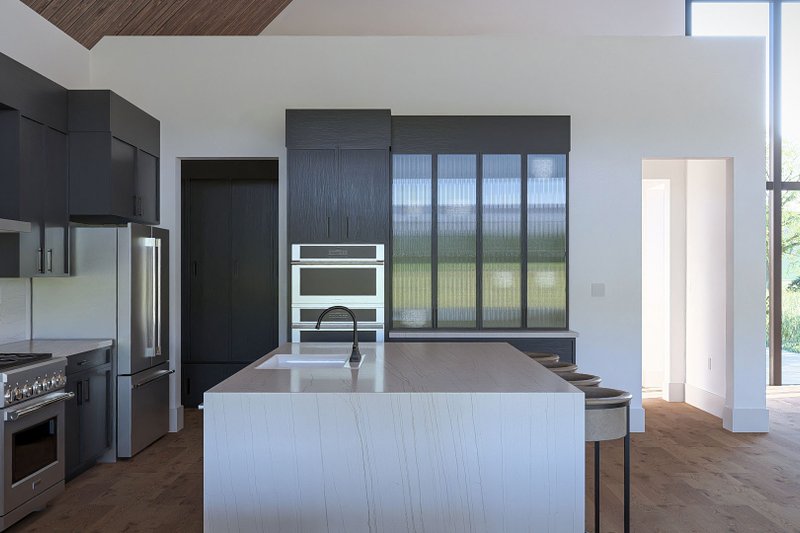 Architectural House Design - Interior - Other 8 for Barndominium House Plan #455-825 - 2 bed, 2.5 bath