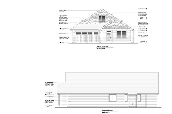 Exterior - Other Elevation for Craftsman House Plan #53-515 - 3 bed, 2 bath